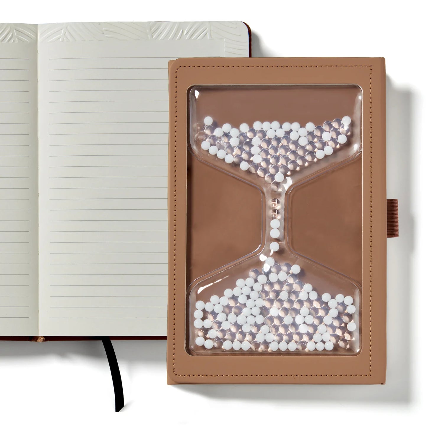Diario sensorial "Tómate tu tiempo" de Lifelines: con tapa táctil y papel en relieve