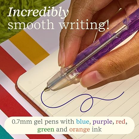 Lifelines Scented Lava Pen Set 5 Pack - Gel Pens with Scented Ink