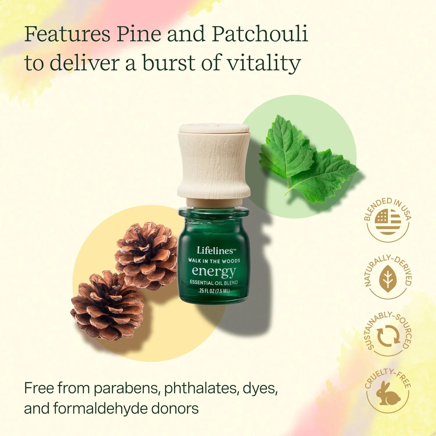 Mezcla de aceites esenciales Lifelines - Walk in the Woods