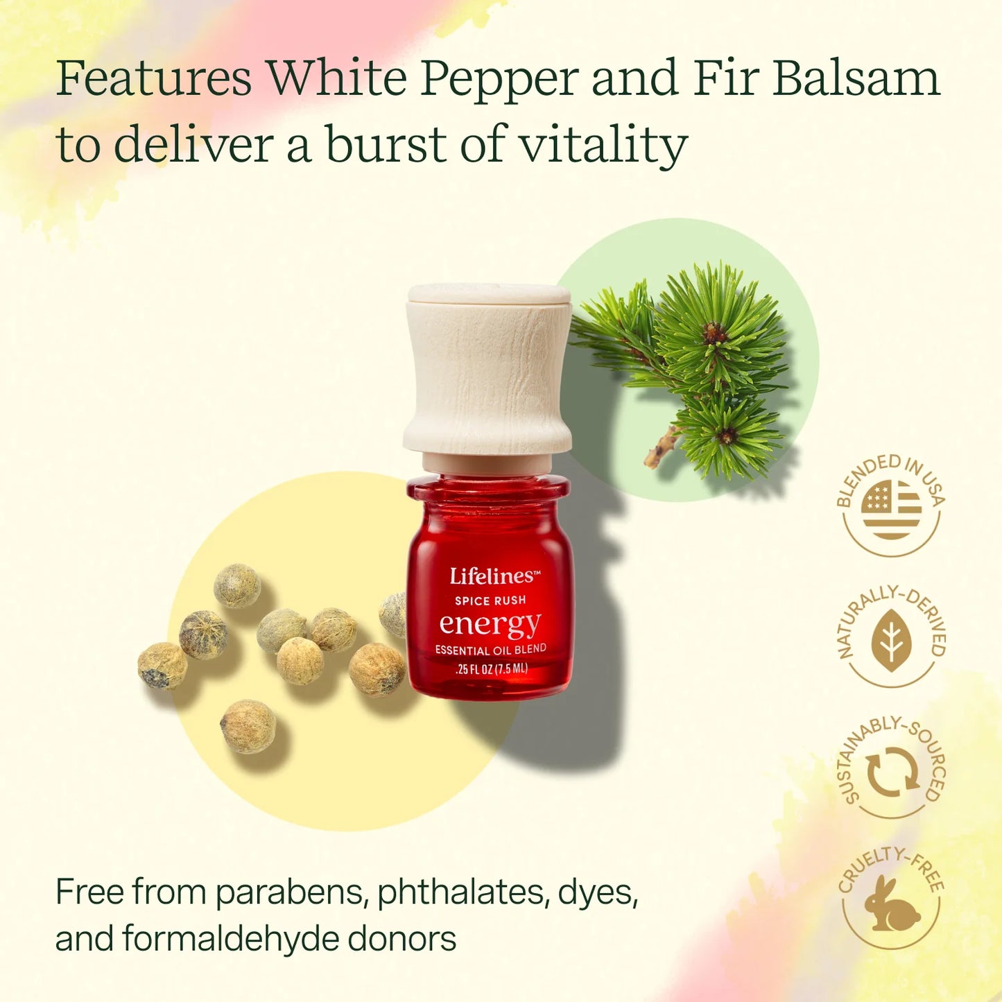 Mezcla de aceites esenciales Lifelines - Spice Rush