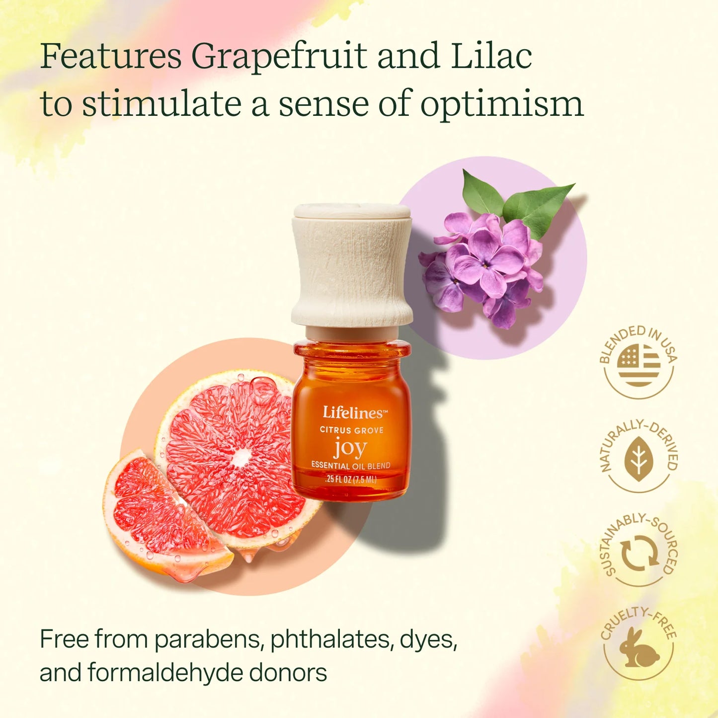 Mezcla de aceites esenciales Lifelines - Citrus Grove