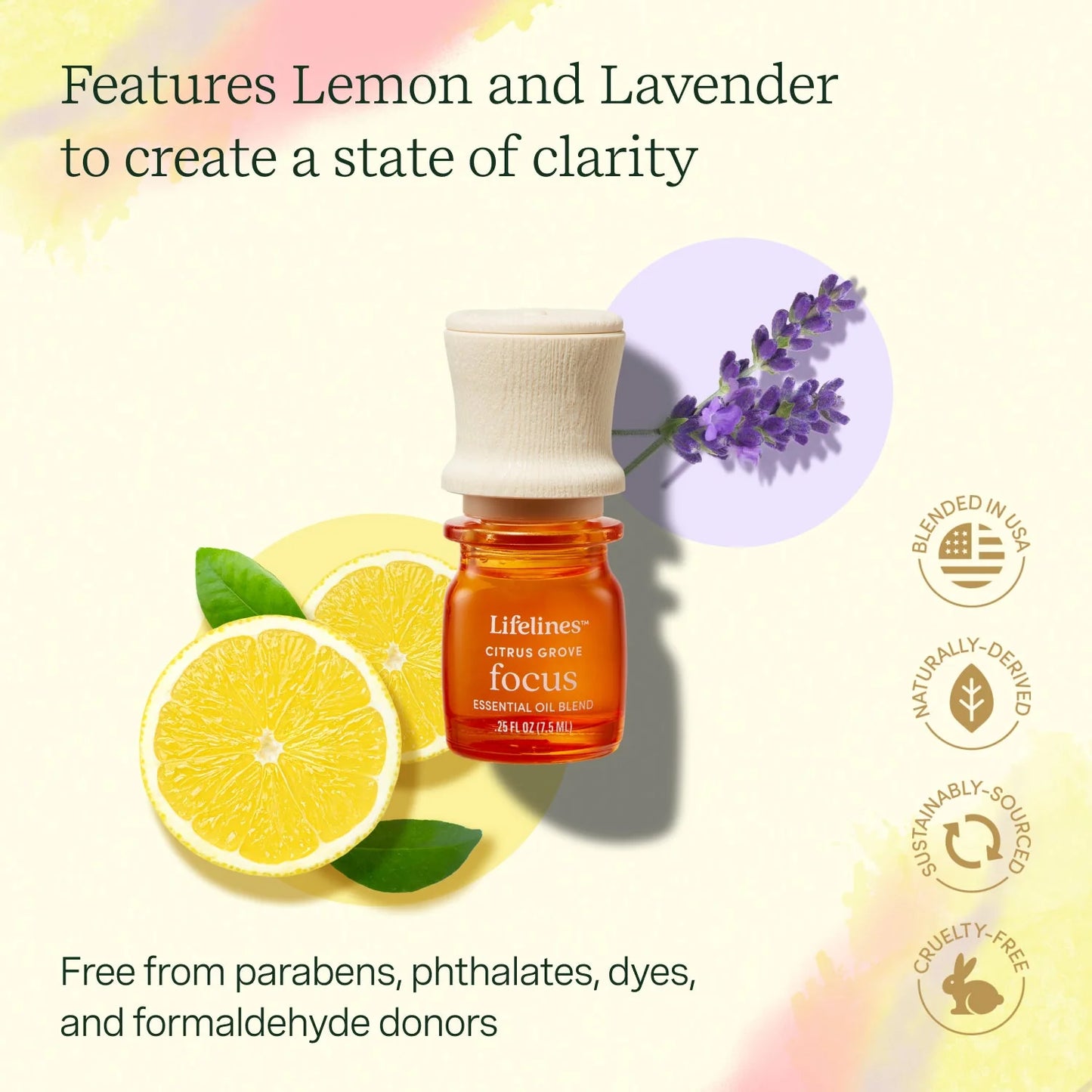 Mezcla de aceites esenciales Lifelines - Citrus Grove