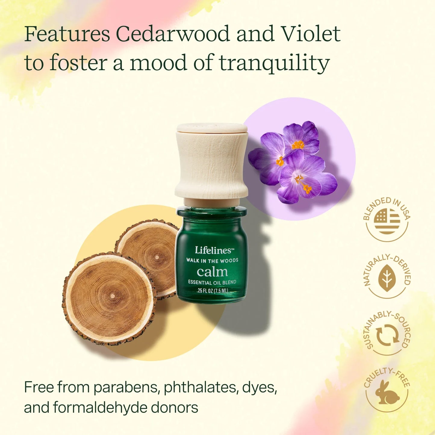 Mezcla de aceites esenciales Lifelines - Walk in the Woods