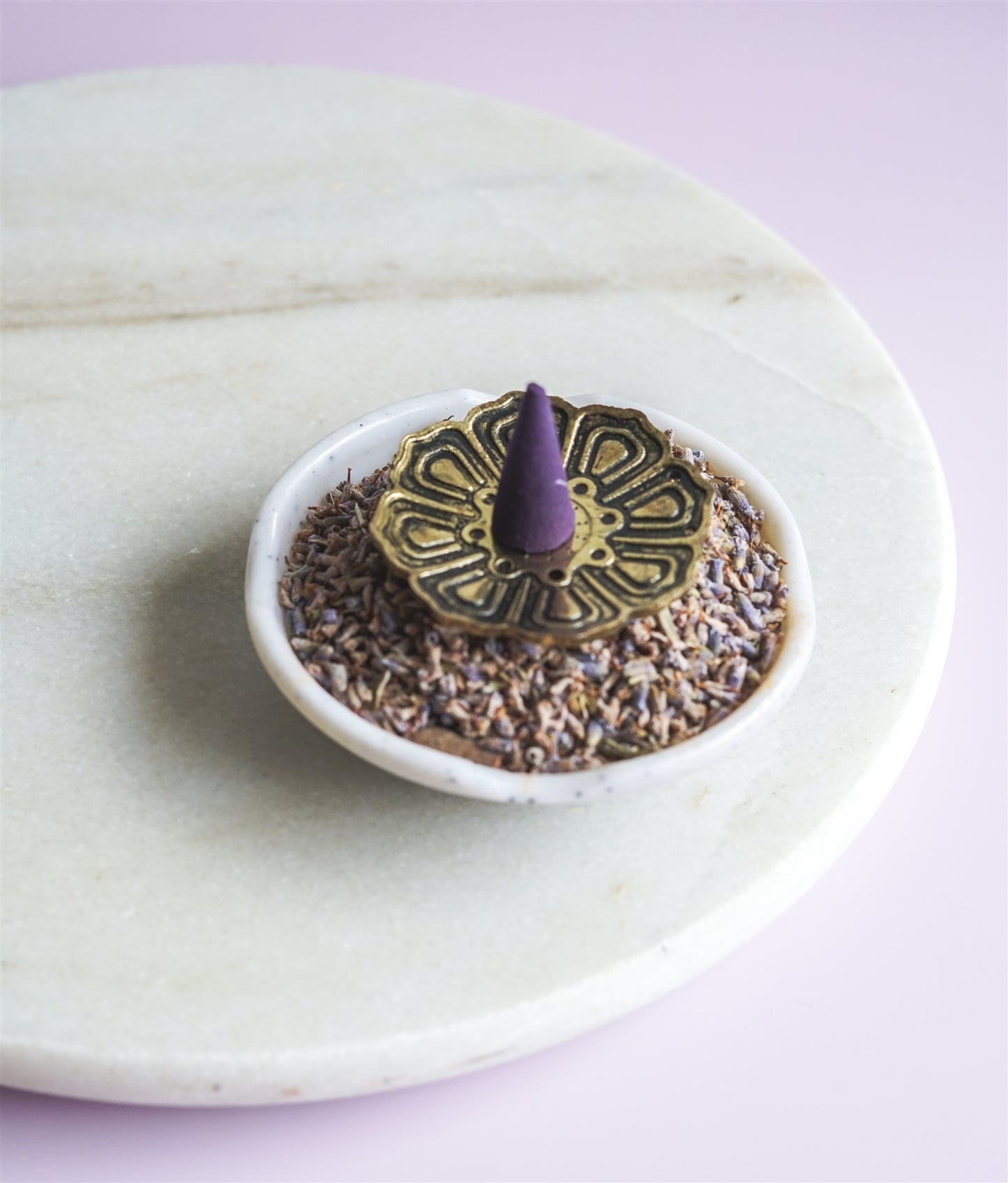 AYURVEDA - Cone Incense Pack with Burner