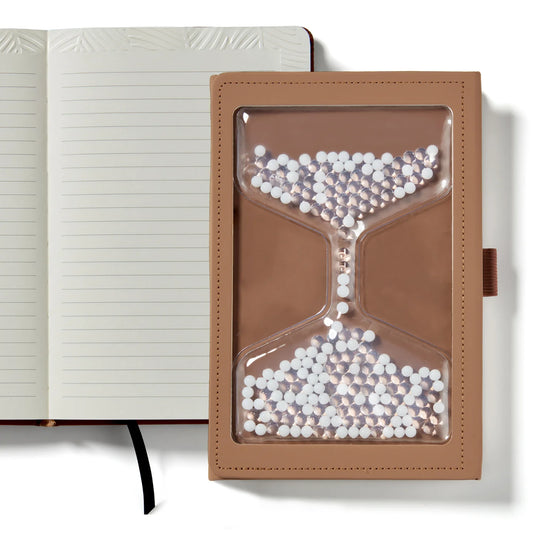 Diario sensorial "Tómate tu tiempo" de Lifelines: con tapa táctil y papel en relieve