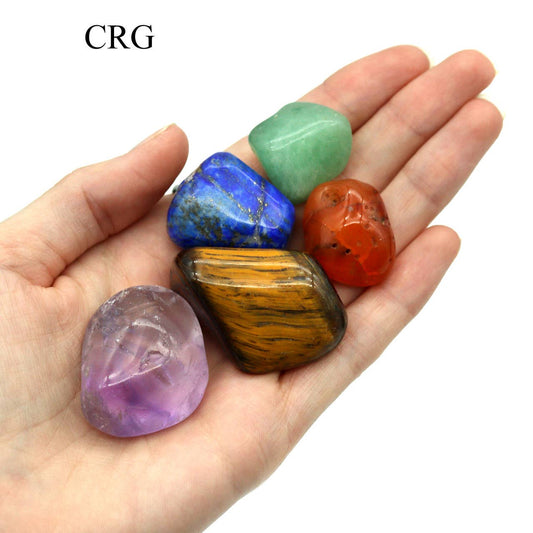 Stone Flat - Assorted Tumbled Gemstone