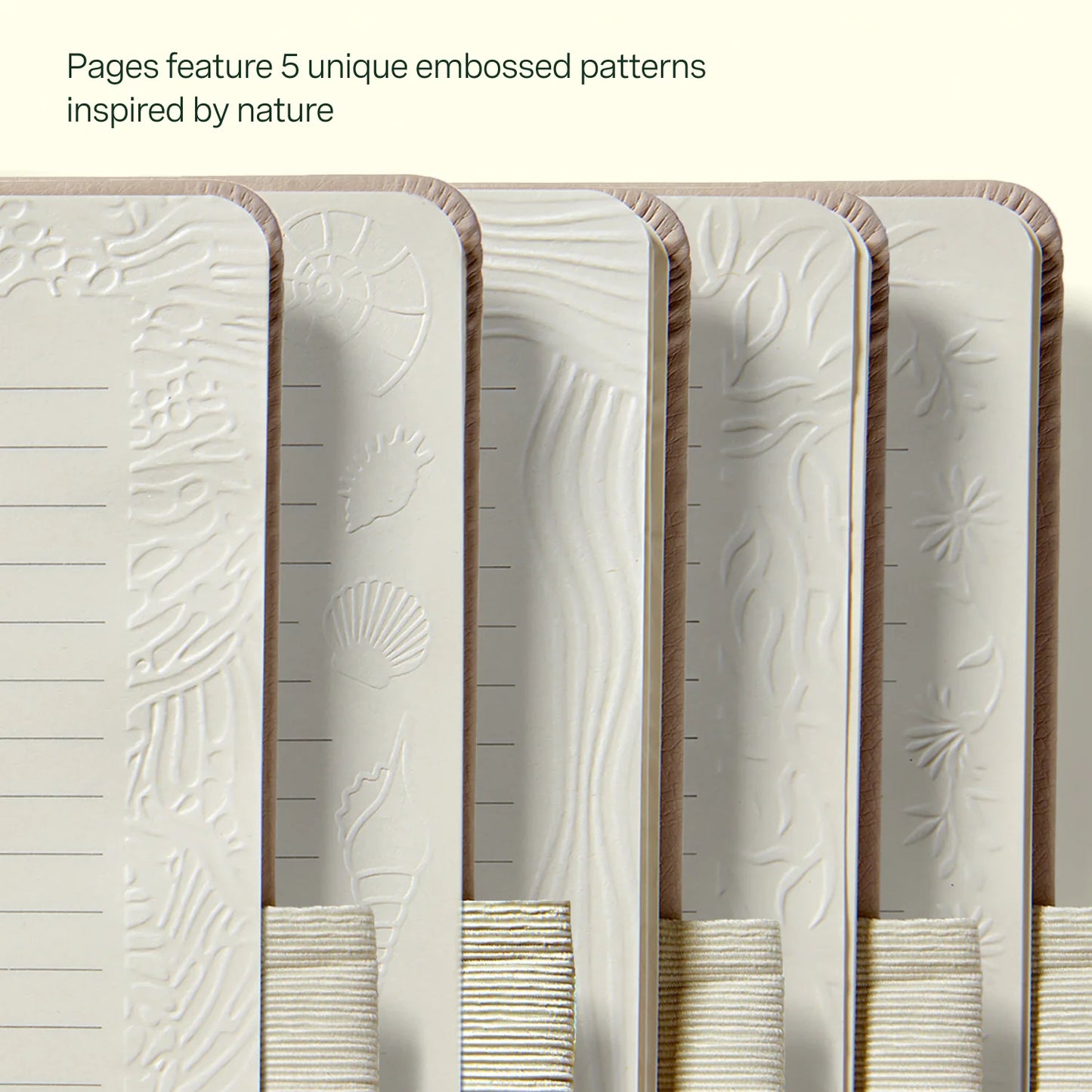 Lifelines "Shake It Up" Sensory Journal (Ocean) - with Tactile Cover & Embossed Paper