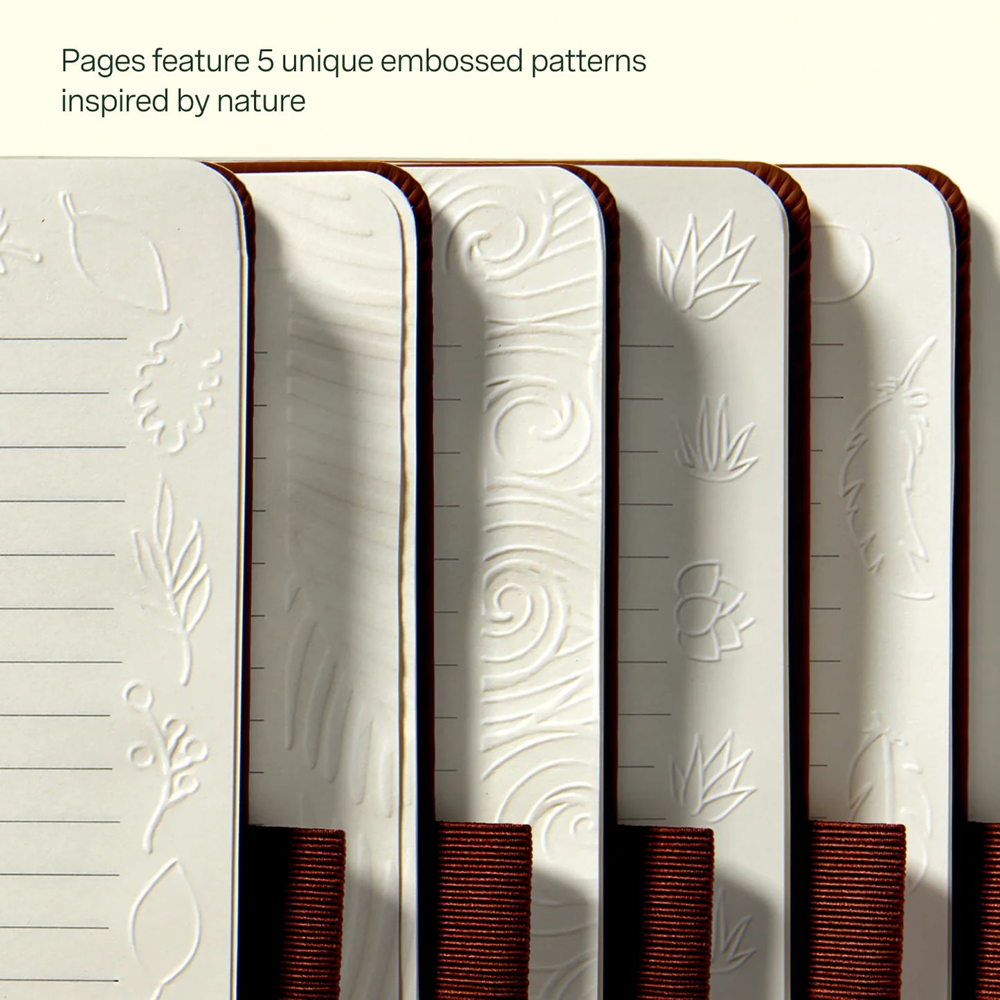 Diario sensorial "Tómate tu tiempo" de Lifelines: con tapa táctil y papel en relieve