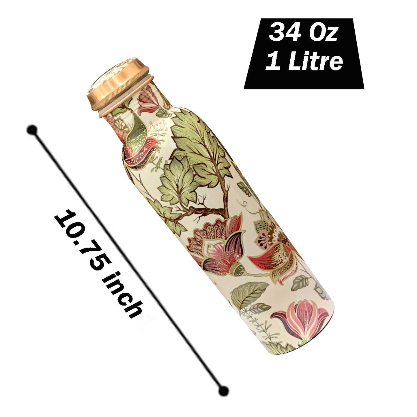 Carrara Copper Bottle (1L)