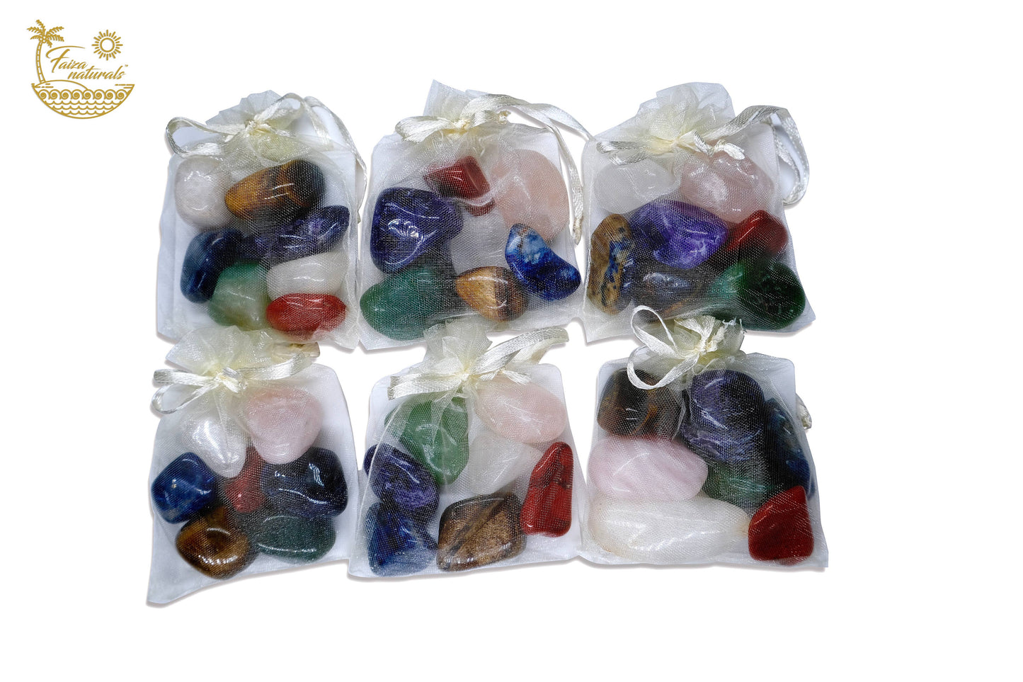 Juego de cristales de los 7 chakras