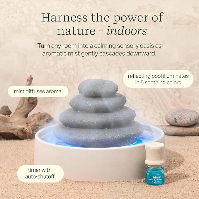 Lifelines Stacking Stones Aromatherapy Diffuser