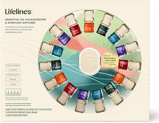LIFELINES - 15 Oil Gift Set Plus Everyday Diffuser