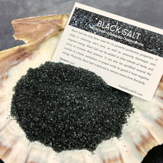 Fine Ground Black Witch Salt