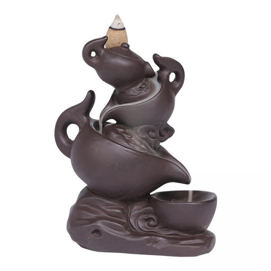 Tea Pot Backflow Cone Buner