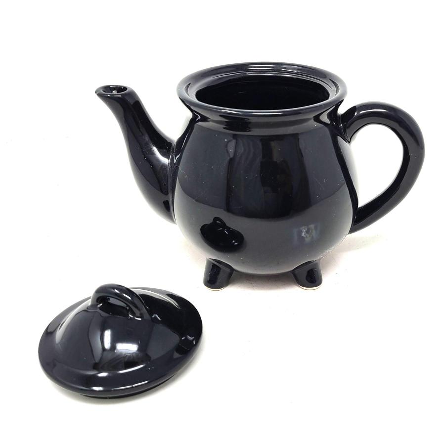 Tetera/hervidor de agua de cerámica con tapa de Witches Brew